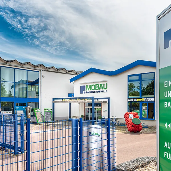 Außenansicht Mobau Bauzentrum Halle